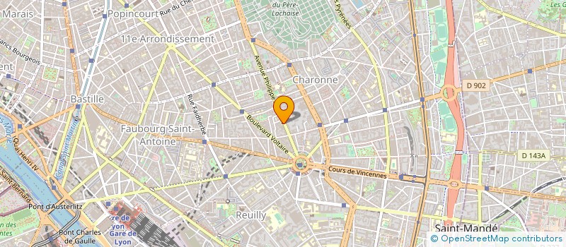 localisation de l'entreprise FRANCE MULTINATH  PARIS