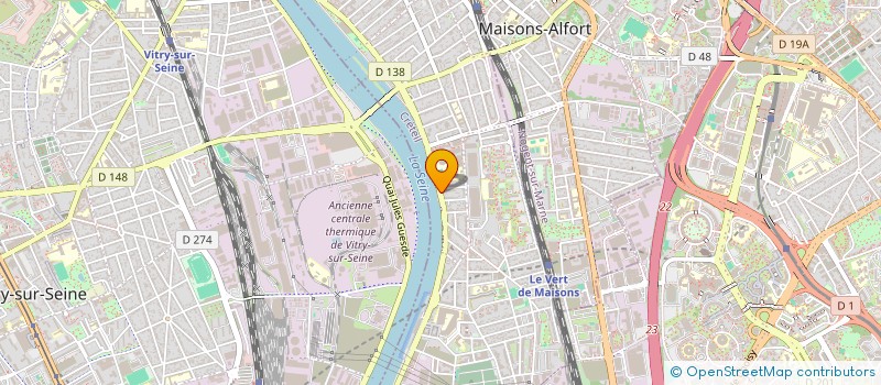 localisation de l'entreprise FRANCE-MUSA DAGH à ALFORTVILLE