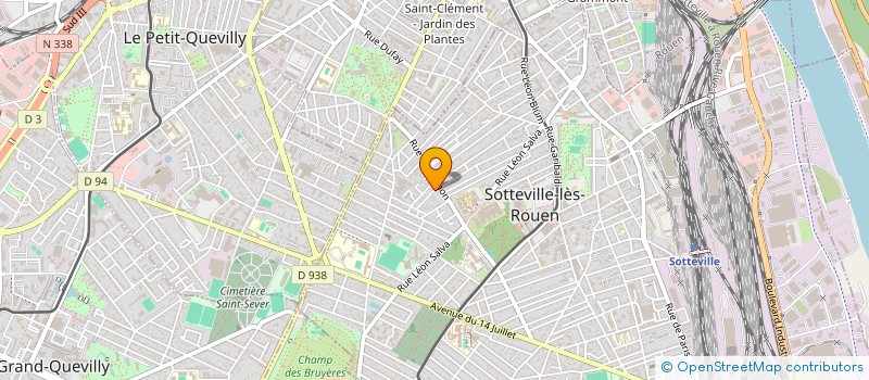 localisation de l'entreprise FRANCE MUSIC à SOTTEVILLE-LES-ROUEN