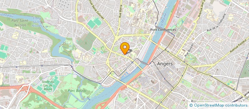 localisation de l'entreprise FRANCE NATURE ENVIRONNEMENT ANJOU à ANGERS