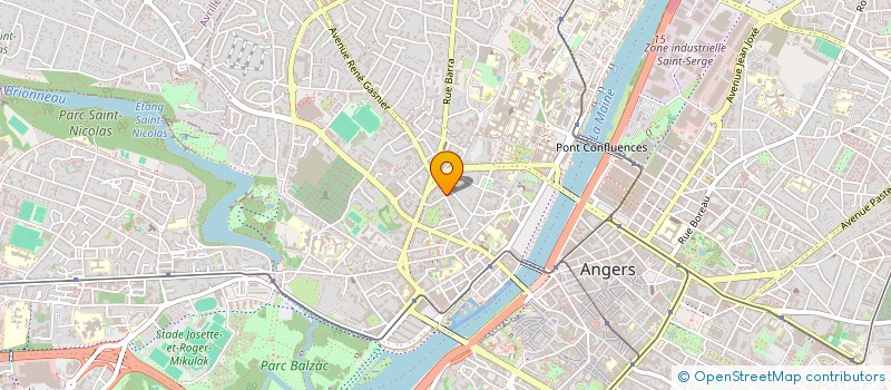 localisation de l'entreprise FRANCE NATURE ENVIRONNEMENT PAYS DE LA LOIRE à ANGERS