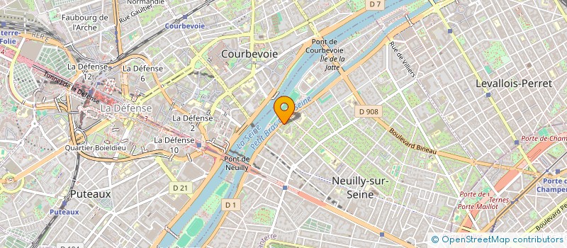 localisation de l'entreprise FRANCE NAVETTES à NEUILLY-SUR-SEINE