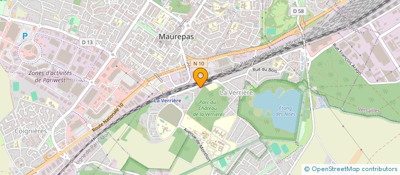 localisation de l'entreprise FRANCE NEGOCES  LA VERRIERE