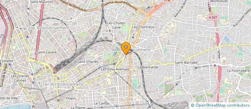 localisation de l'entreprise FRANCE NET à MARSEILLE