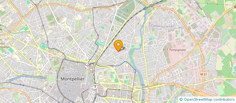localisation de l'entreprise FRANCE NETTOYAGE à MONTPELLIER