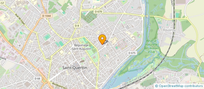 localisation de l'entreprise FRANCE NEXTGEN à SAINT-QUENTIN