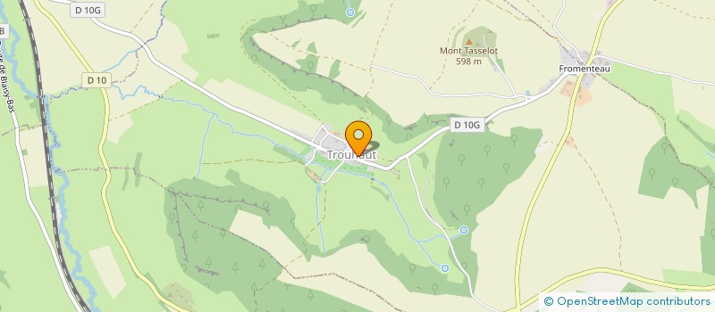 localisation de l'entreprise FRANCE NINJA TEAM  TROUHAUT