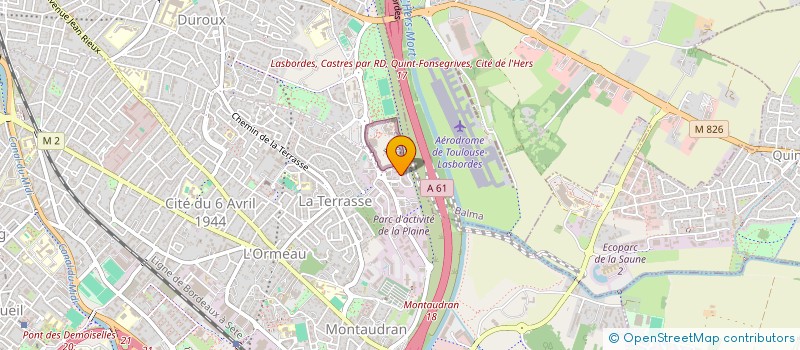 localisation de l'entreprise FRANCE NUIT SERVICE à TOULOUSE