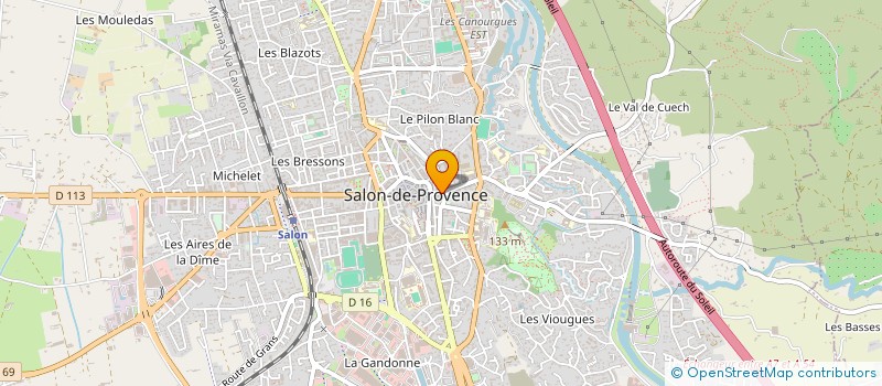 localisation de l'entreprise FRANCE OR  SALON-DE-PROVENCE