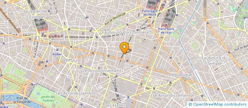 localisation de l'entreprise FRANCE OUTRE MER IMMOBILIER à PARIS