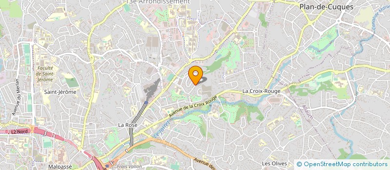localisation de l'entreprise FRANCE PACA HABITAT à MARSEILLE