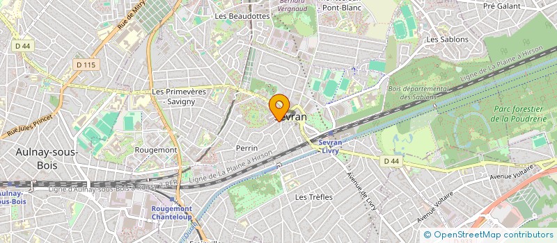 localisation de l'entreprise FRANCE PAGES à SEVRAN