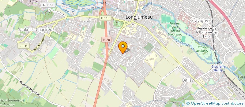 localisation de l'entreprise FRANCE PAL à LONGJUMEAU