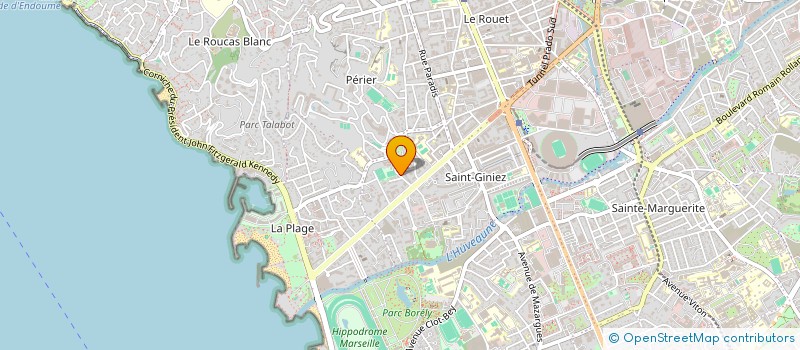 localisation de l'entreprise FRANCE-PARK à MARSEILLE