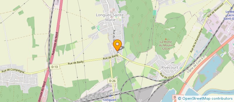 localisation de l'entreprise FRANCE PARKING  LONGUEIL-SAINTE-MARIE