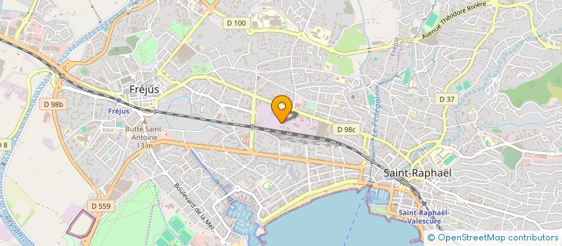 localisation de l'entreprise FRANCE PARTICI FINANCIE IMMOBILIERES à FREJUS