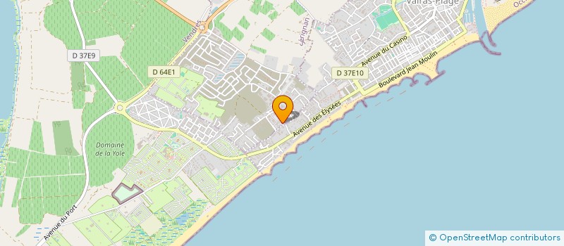 localisation de l'entreprise FRANCE PASSION TEXTILE  SERIGNAN