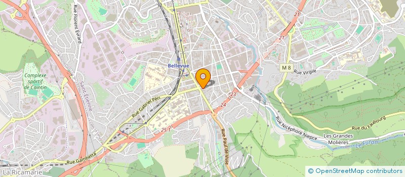 localisation de l'entreprise FRANCE PATHOLOGIE  SAINT-ETIENNE