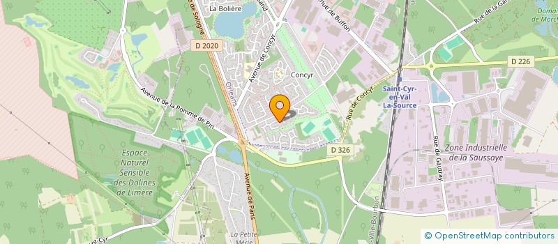 localisation de l'entreprise FRANCE PATRIMOINE FINANCE à ORLEANS
