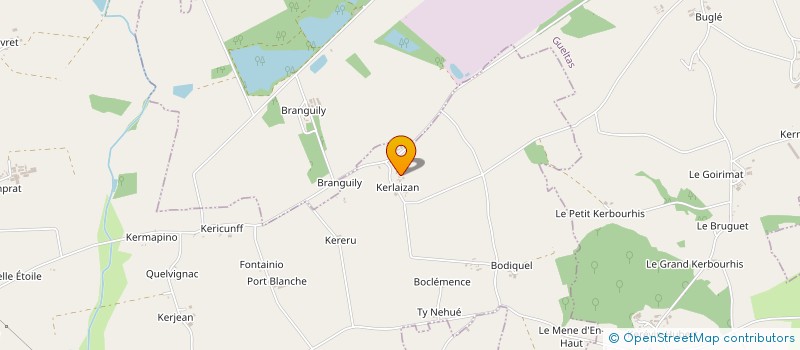 localisation de l'entreprise FRANCE PBR à NOYAL-PONTIVY
