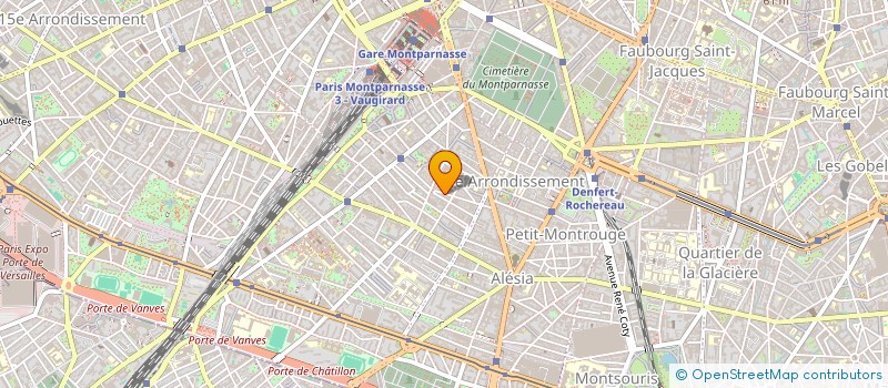 localisation de l'entreprise FRANCE PEINTURE  PARIS