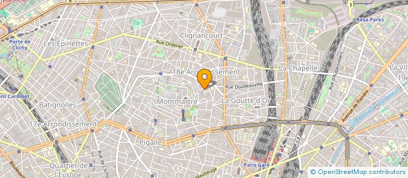 localisation de l'entreprise FRANCE PETIT TOURNI  PARIS