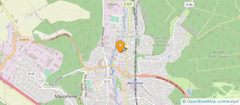 localisation de l'entreprise FRANCE PIERRE INVEST  MAROMME