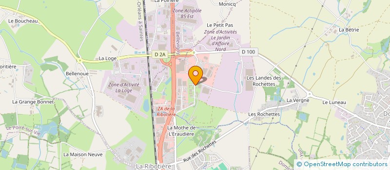 localisation de l'entreprise FRANCE PILE à DOMPIERRE-SUR-YON
