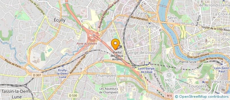 localisation de l'entreprise FRANCE PLASTIC  LYON