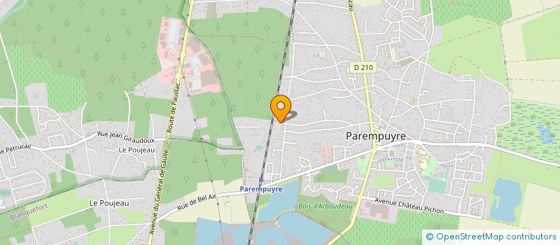 localisation de l'entreprise FRANCE PLATRERIE à PAREMPUYRE