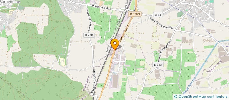 localisation de l'entreprise FRANCE PLOMBERIE  BARBENTANE