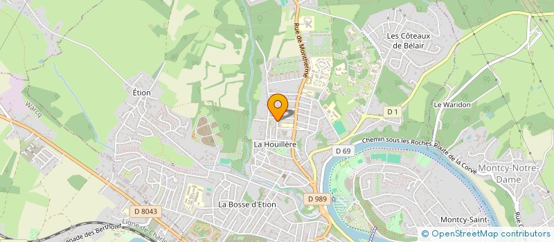localisation de l'entreprise FRANCE PLUS ARDENNES à CHARLEVILLE-MEZIERES
