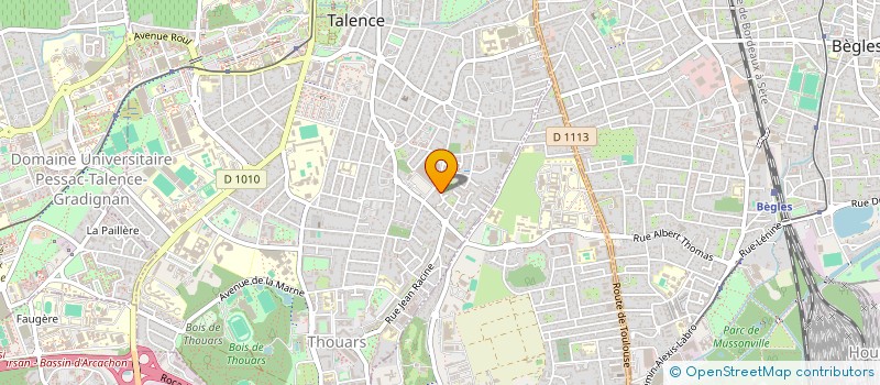 localisation de l'entreprise FRANCE PLUS COMITE LOCAL TALENCE à TALENCE