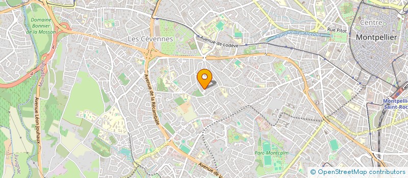 localisation de l'entreprise FRANCE PNEU EURL à MONTPELLIER