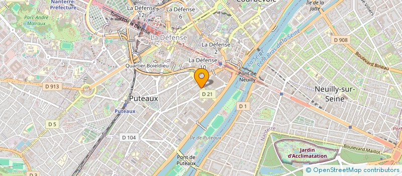 localisation de l'entreprise FRANCE POSE à PUTEAUX