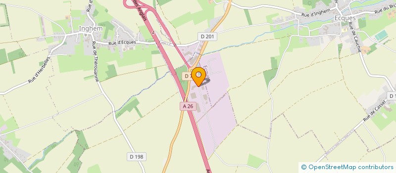 localisation de l'entreprise FRANCE POSE 62  SAINT-AUGUSTIN