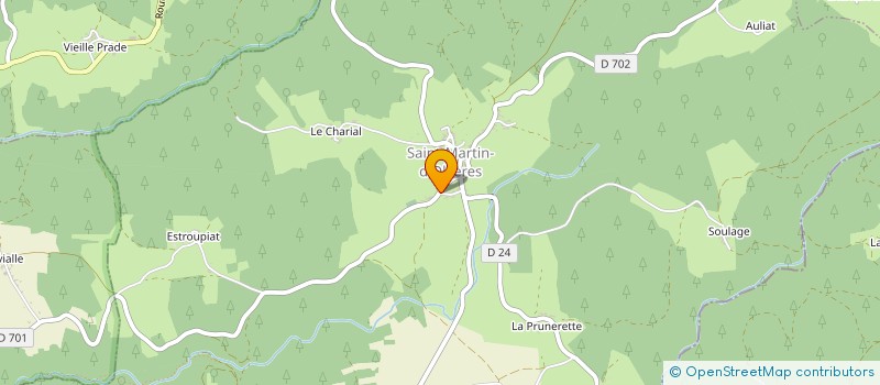 localisation de l'entreprise FRANCE POULIES à VALZ-SOUS-CHATEAUNEUF