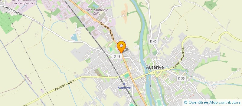 localisation de l'entreprise FRANCE-PREFA à AUTERIVE