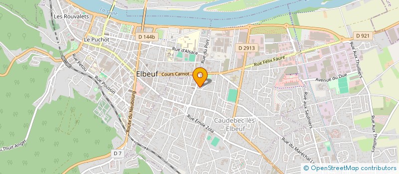 localisation de l'entreprise FRANCE PREMIERS SECOURS 276 à LE GRAND-QUEVILLY