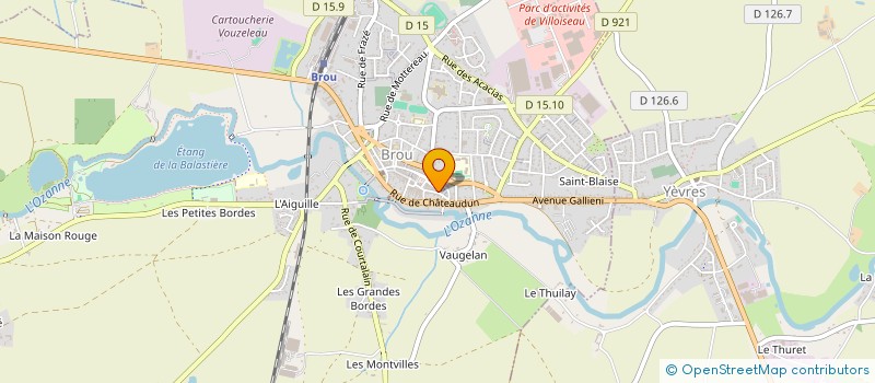 localisation de l'entreprise FRANCE PRESSING EVOLUTION à BROU