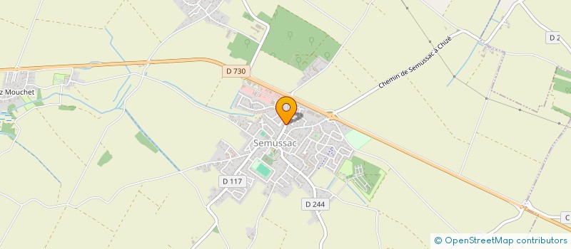 localisation de l'entreprise FRANCE PRESTIGE  SEMUSSAC