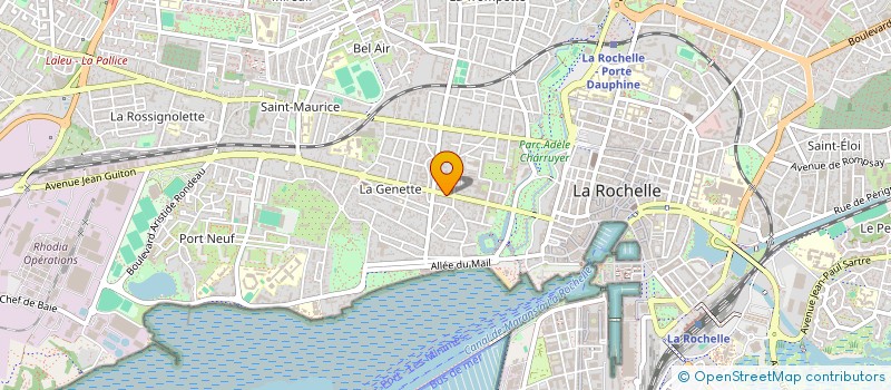 localisation de l'entreprise FRANCE PRESTIGE PATRIMOINE  LA ROCHELLE