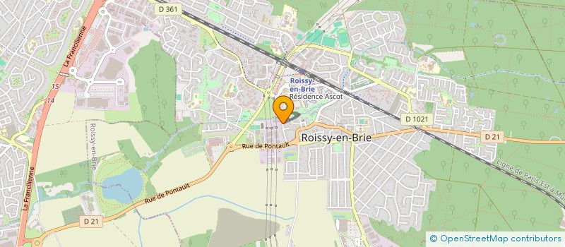 localisation de l'entreprise FRANCE PRESTIGE SERVICE à ROISSY-EN-BRIE