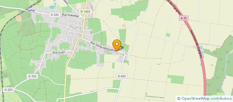 localisation de l'entreprise FRANCE PRODTECH à EPFIG