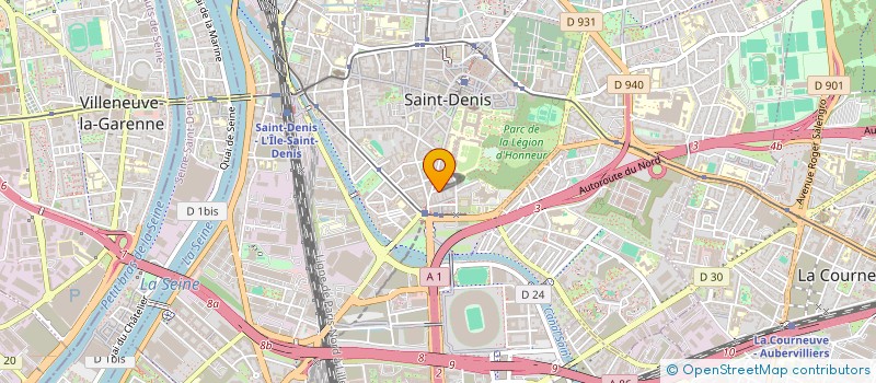 localisation de l'entreprise FRANCE PROM à SAINT-DENIS