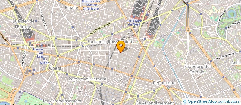localisation de l'entreprise FRANCE PROMOGYM à PARIS