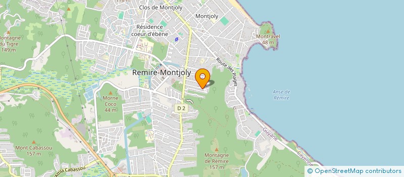 localisation de l'entreprise FRANCE PROMOTION CONSTRUCTION  REMIRE-MONTJOLY