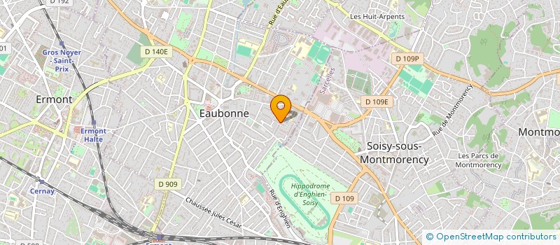 localisation de l'entreprise FRANCE PROPRETE à EAUBONNE