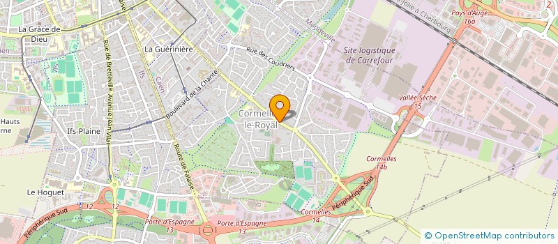 localisation de l'entreprise FRANCE PROTECT  CORMELLES-LE-ROYAL