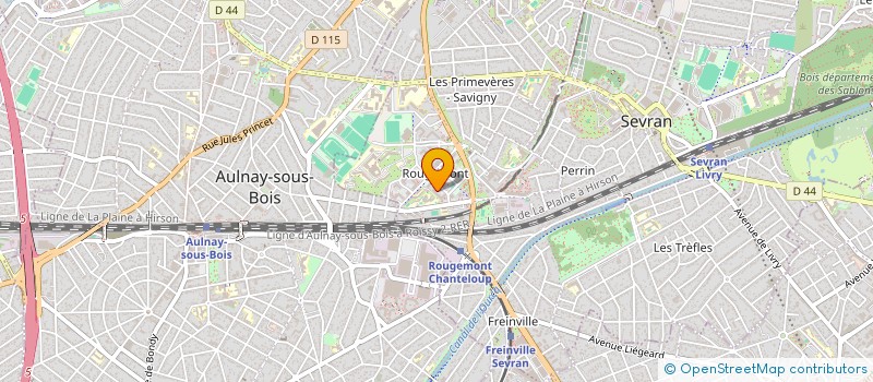 localisation de l'entreprise FRANCE PROTECTION ALLIANCE ET PRESTIGE à SEVRAN